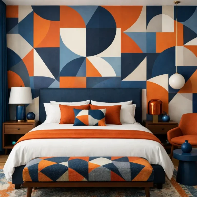 10 Stunning Orange and Blue Bedroom Ideas to Transform Your Space
