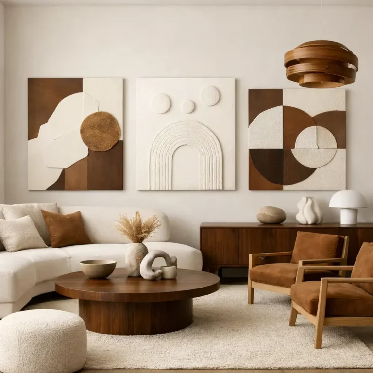 10 Stunning White and Brown Living Room Ideas for a Cozy Home