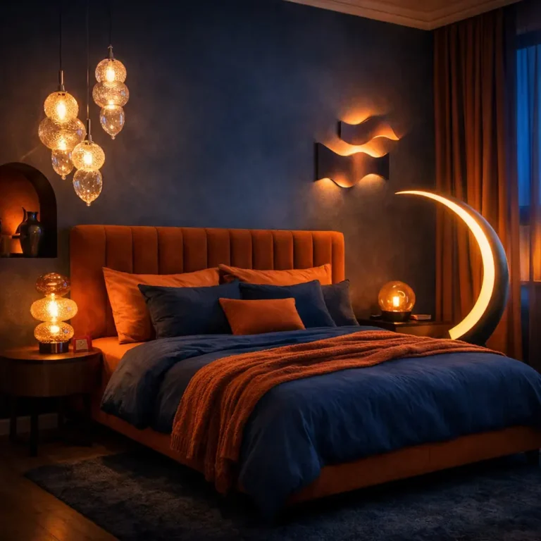 10 Stunning Blue and Burnt Orange Bedroom Ideas for a Cozy Retreat