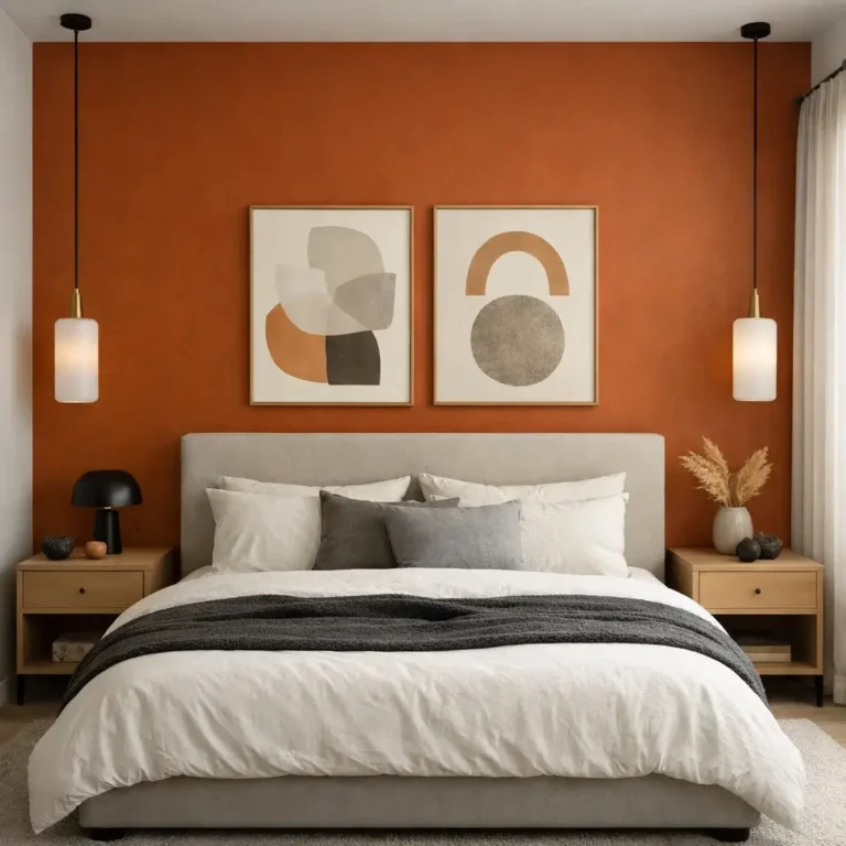 10 Captivating Rusty Orange Bedroom Ideas to Transform Your Space