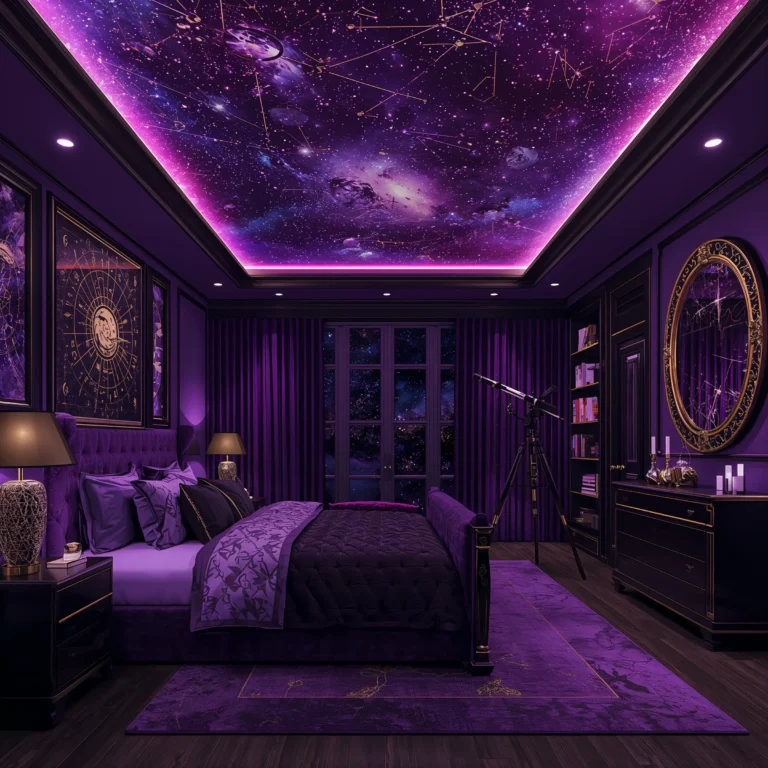 10 Magical Purple Witchy Bedroom Ideas for Enchanted Spaces
